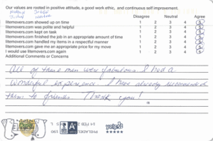 20260218_itemovers_001 | LiteMovers We’re grateful to share this wonderful feedback from a recent move: “All of these men were fabulous. I had a wonderful experience. I have already recommended LiteMovers to friends. Thank you!” — Collegeville, PA Customer A big thank-you to Nathan, Justin, Jorge, and Nestor for delivering such a positive moving experience. We truly appreciate our customers recommending us to friends and family — it means the world to our team. Planning a move soon? 👉 Get your free and easy quote here: https://litemovers.com/moving-estimate.html