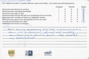 We’re excited to share this incredible feedback from a recent customer: “Best moving experience I’ve had. LiteMovers’ entire team was professional, efficient, and incredibly courteous from start to finish. They exceeded my expectations!” — Phoenixville, PA Customer A huge thank-you to Eric, Ed M., Justin, Nestor, and Jorge for delivering such a high level of service. We’re proud to provide efficient, professional, and courteous moves that truly exceed expectations. Planning a move soon? 👉 Get your free and easy quote here: https://litemovers.com/moving-estimate.html