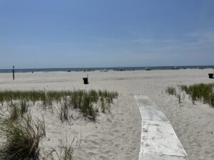 jerseyshore | LiteMovers taking a look at the view after moving customer to the shore