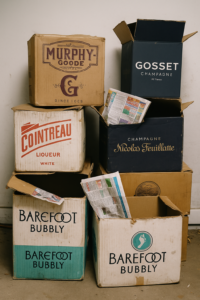 don't use liquor boxes for moving