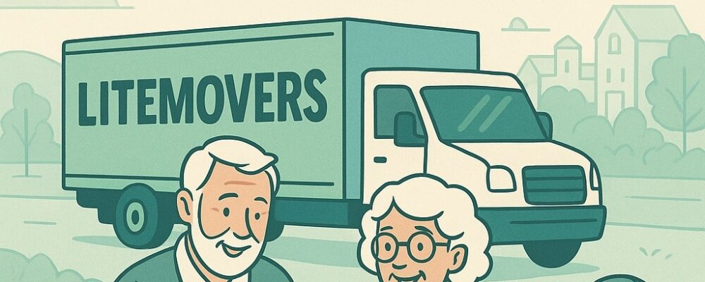 LiteMovers helping with senior move on the Main Line Pennsylvania