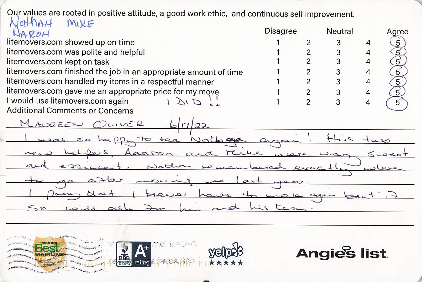 Mont Clare movers near Me reviews
