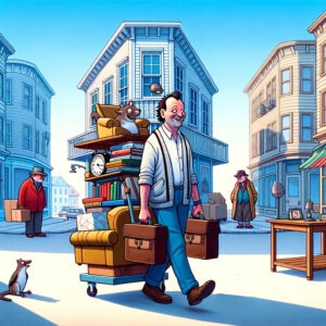moving is like groundhog day