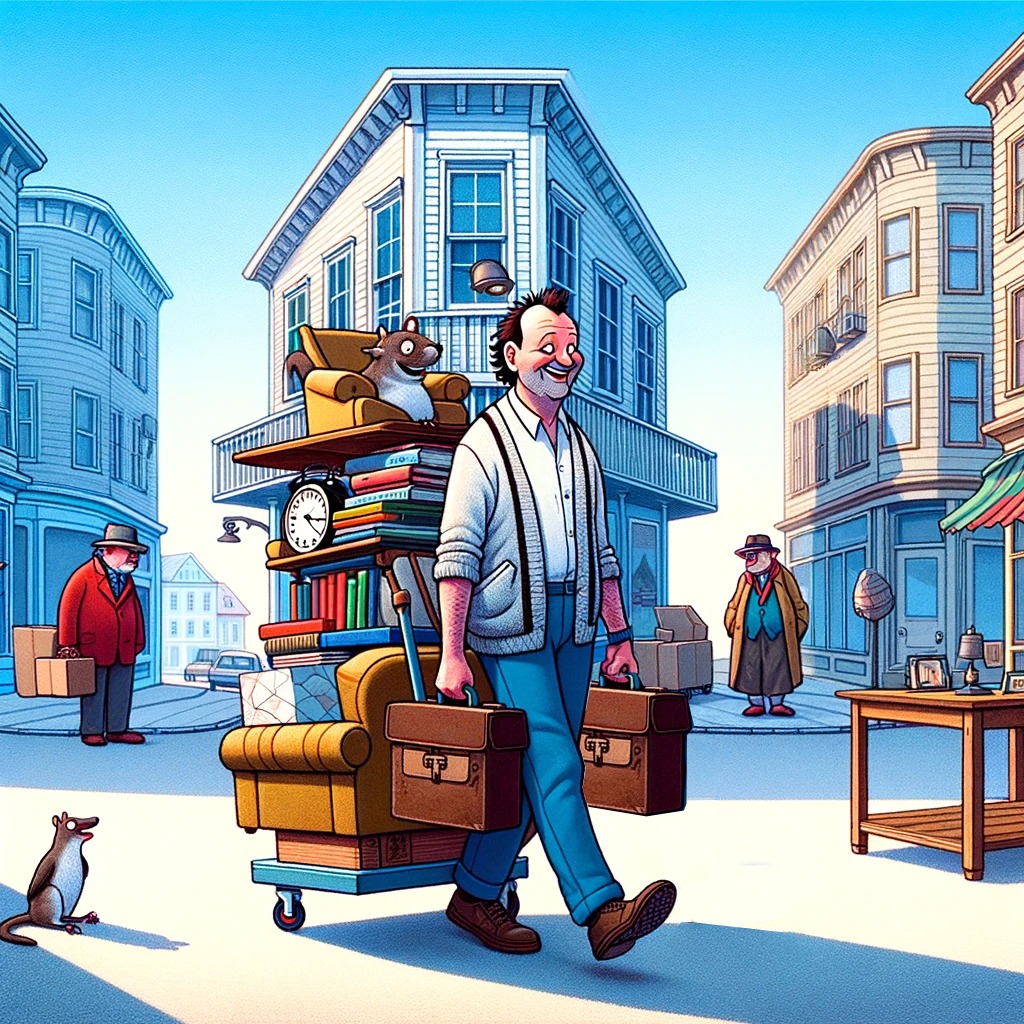 moving is like groundhog day