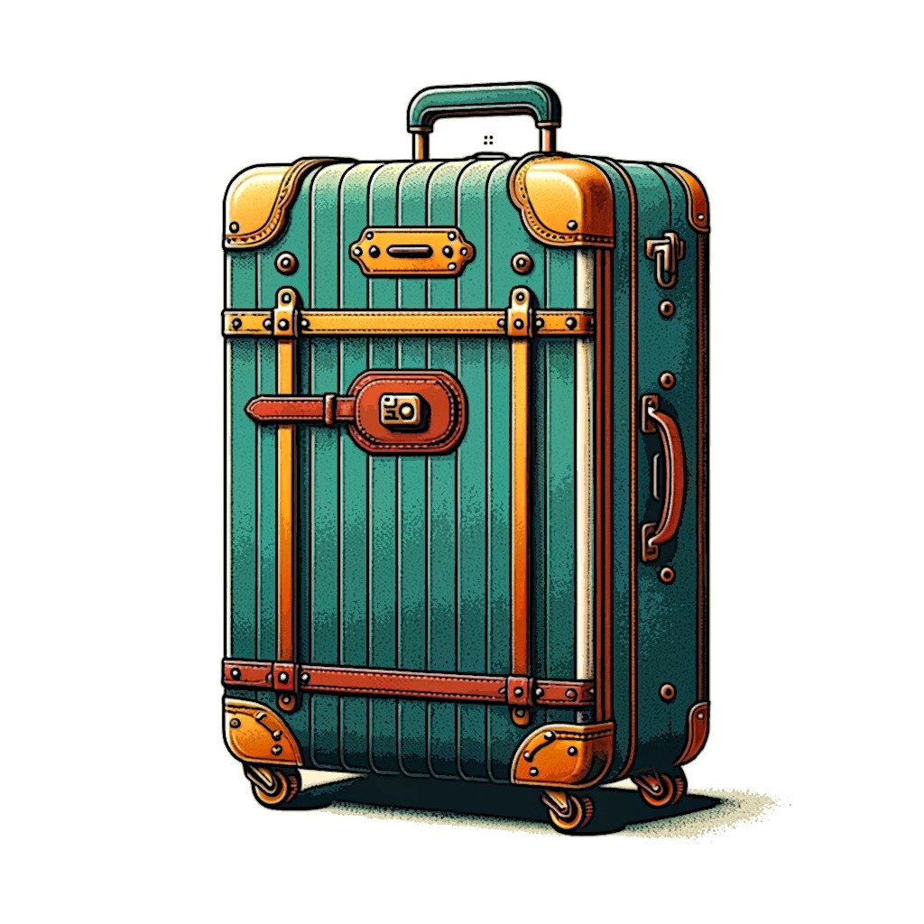 suitcase for first night