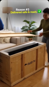 tv-safe | LiteMovers tvs move safest when they are crated.